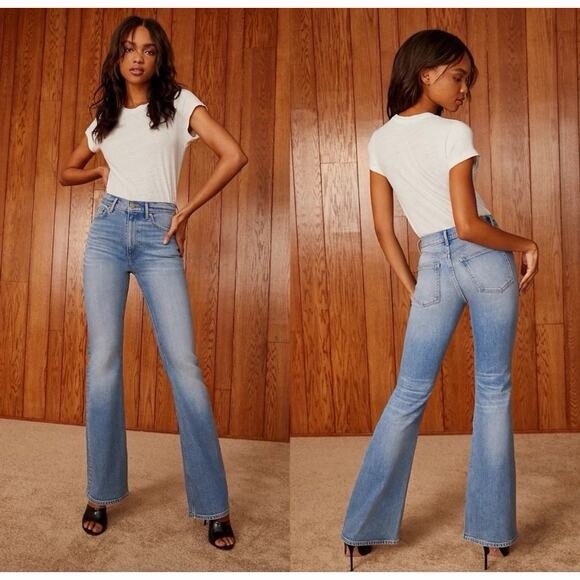 Denim Forum Denim - Denim Forum • Marianne High Rise Flare Jeans